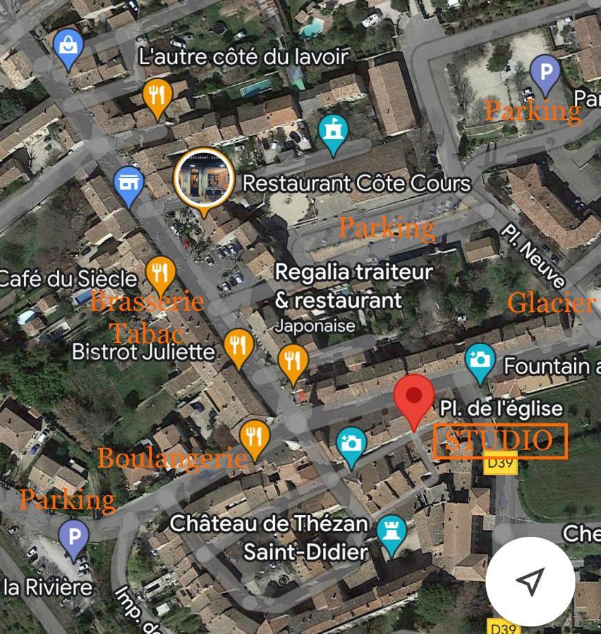 Le Studio En Provence Saint Didier  Exterior photo